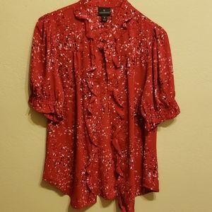 Worthington short sleeve blouse